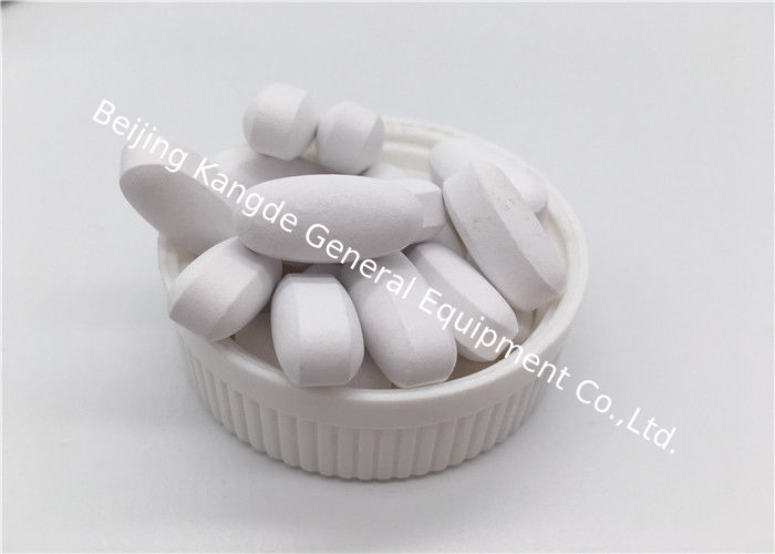 White Colored Oval Shaped Glucosamine Supplements Sulphate Tablet Cartilage Health Shark  GT63