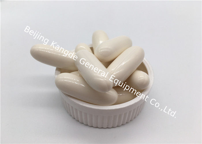 Oblong Shaped Calcium Carbonate Vitamin D3 Softgels For Bone Health BS05