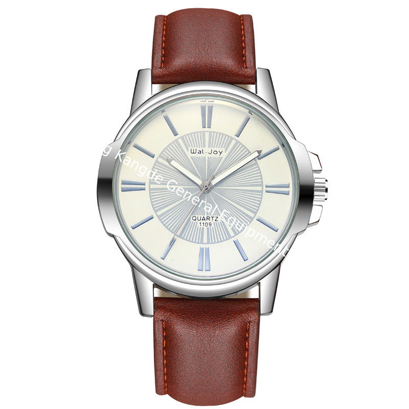 WJ-8103 Vogue Business Men Watches Small MOQ Handwatches Factory Hot Selling Leather Wrist Watches