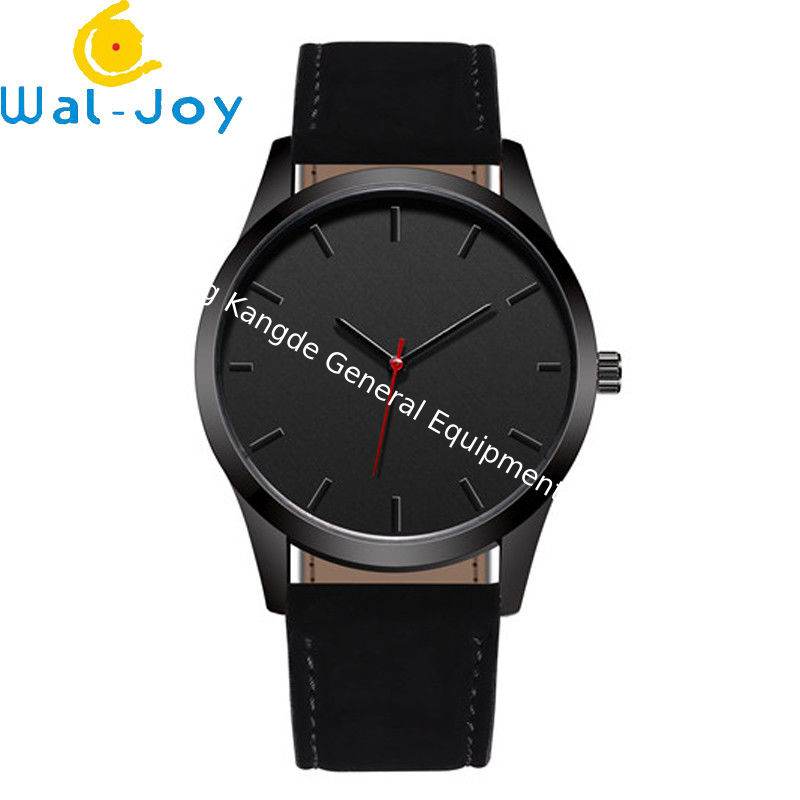 WJ-7126 China Wal-Joy watch factory hot selling leather men handwatches big face simple casual wristwatches