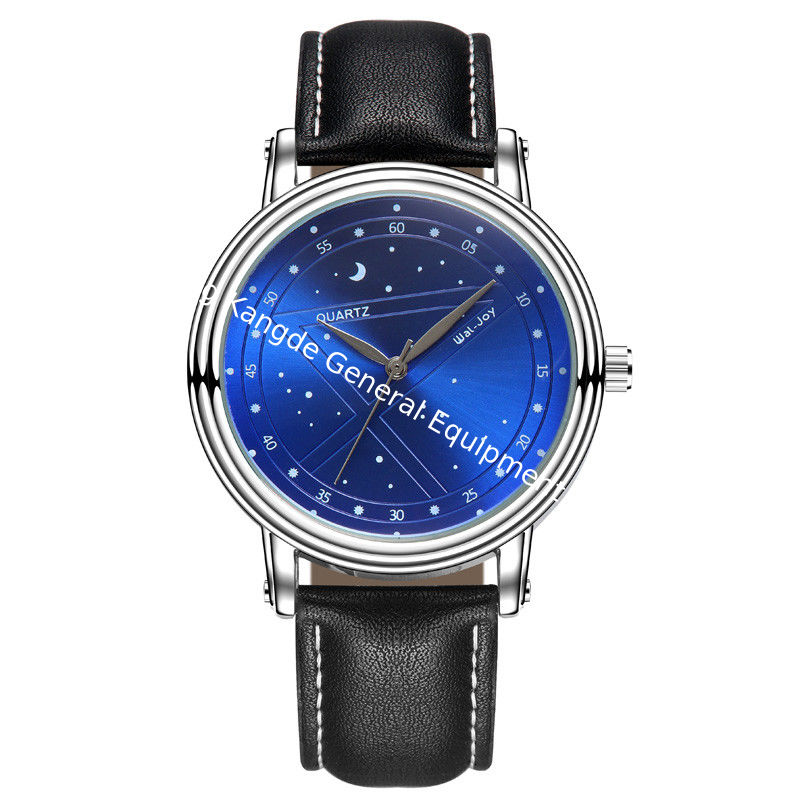 WJ-8109 Yiwu Factory Direct Quartz Watch Wholesale Low MOQ OEM Wristwatch High Quality Leather Watch For Men