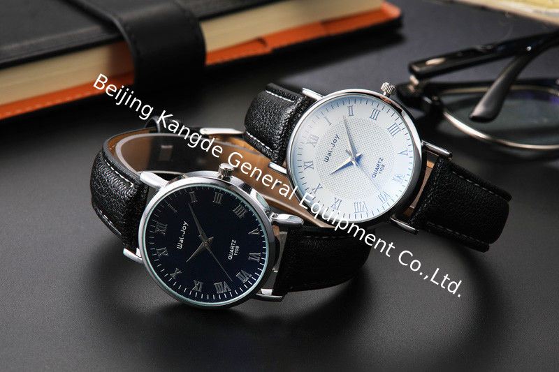 WJ-8101 Factory Latest Design Men Watches Small OEM Handwatches For Gentleman Business Waterproof Leather Quartz Wrist Watches