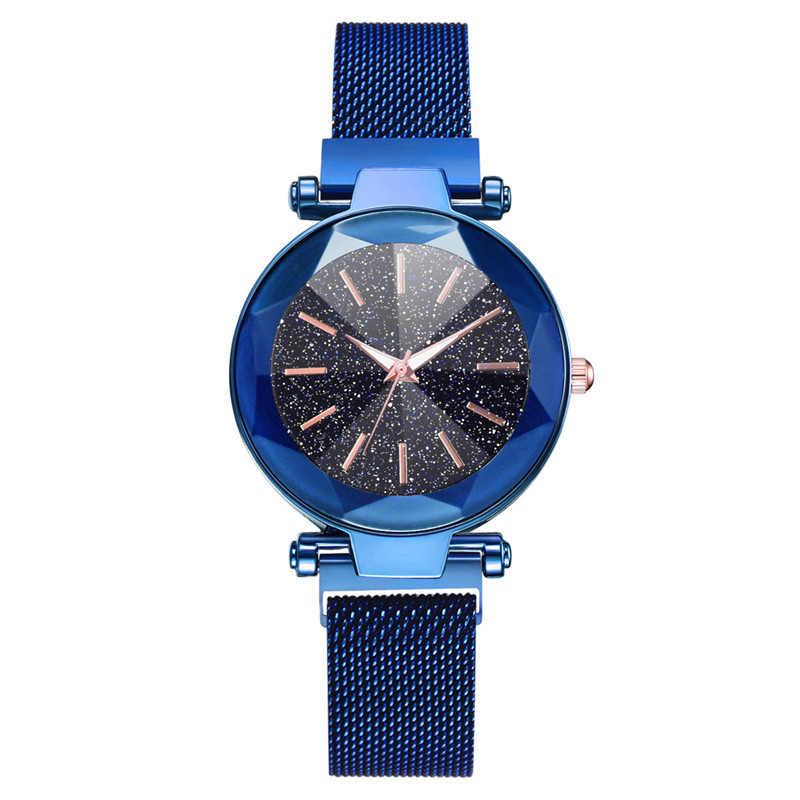 WJ-8485 Charm Good Quality Alloy Case Ladies Stainless Steel Magnetic Watch Band Watch