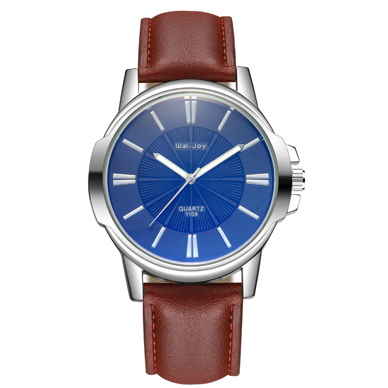 WJ-8103 Vogue Business Men Watches Small MOQ Handwatches Factory Hot Selling Leather Wrist Watches