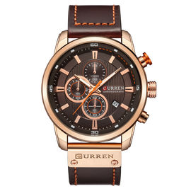 CURREN-8291 China Direct Factory Leather Watch CURREN Sport Watches