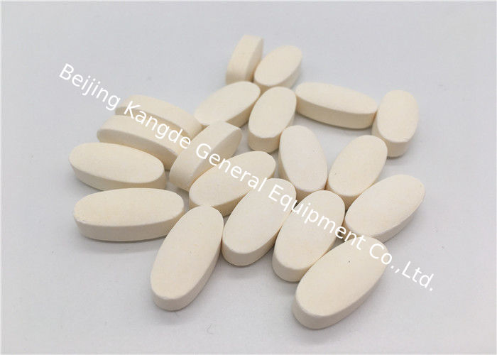 Oval Shaped Vitamin C 1000mg Tablet Calcium Ascorbate Antioxidant Protection Immune Health CTBD