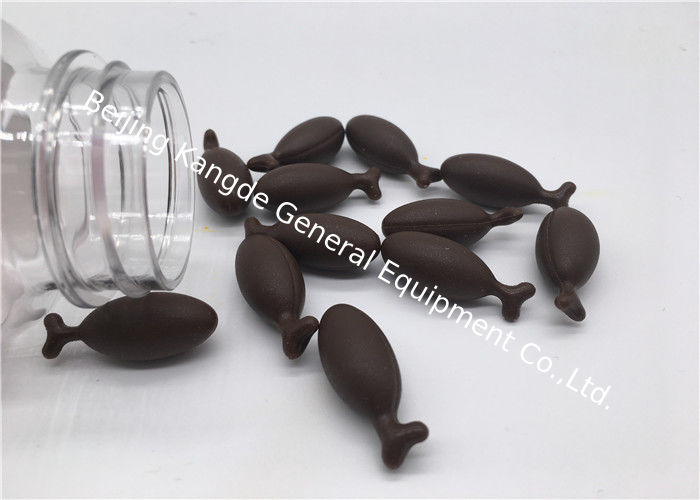 Chocolate Flavor Lutein Chewable Softgels For Eye Health Antioxidant Carotenoid