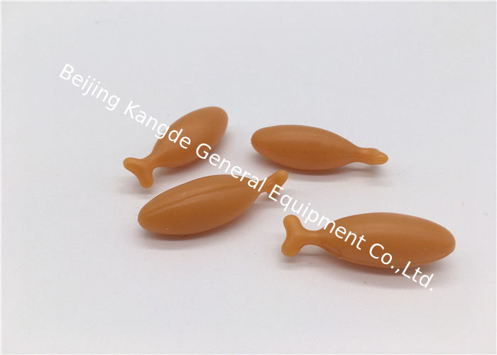 Fish Oil Orange Flavor Chewable Softgels For Brain , Vision , Joint Cardiovascular Health