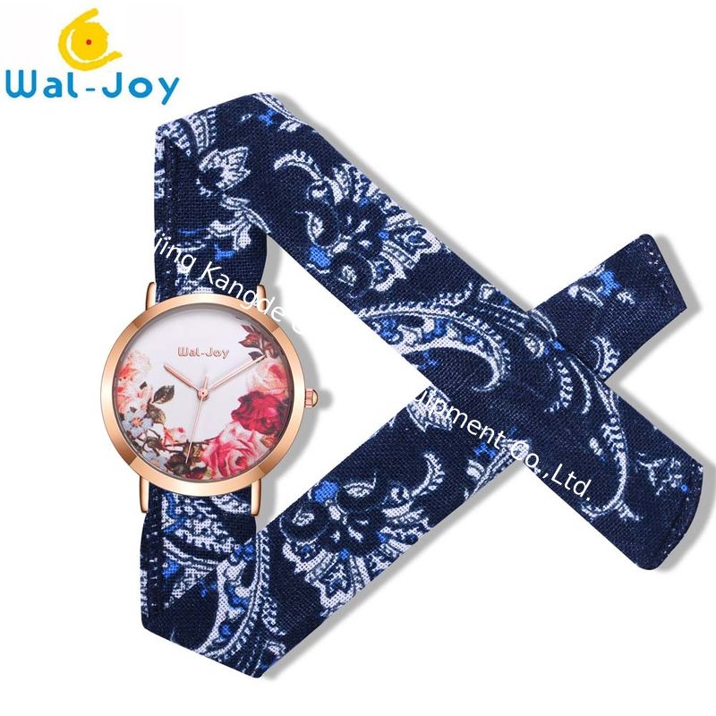 WJ9020 Wholesale Cheap High Quality Waterproof Flower Pretty Wal-Joy Brand Watch