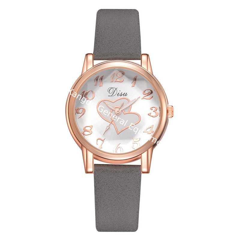 WJ-8388 Women Fashion Wrist Leather Smart Quartz Watch