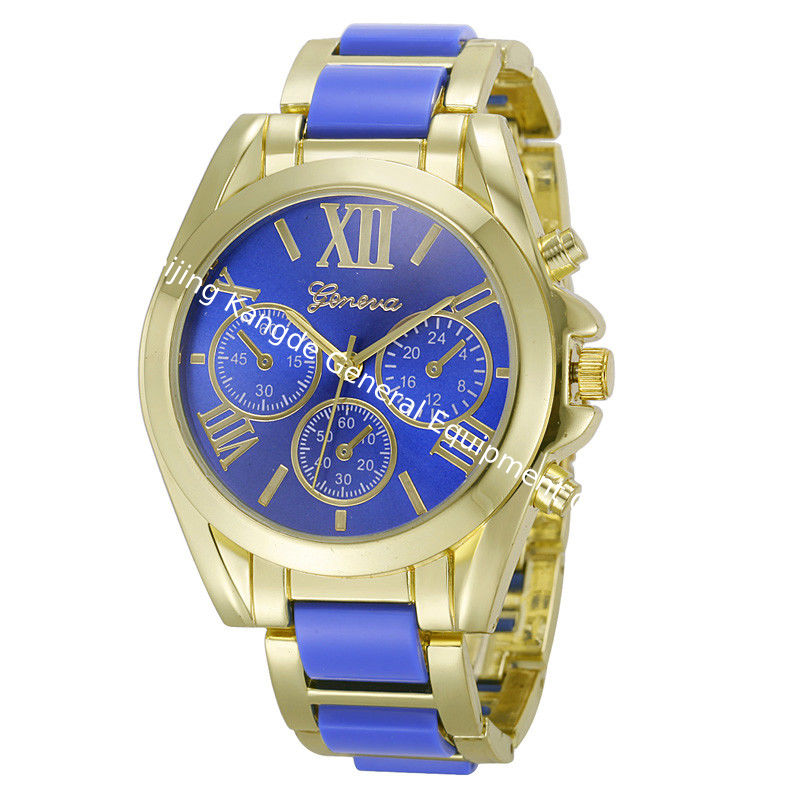 WJ-3589 multicolor stainless steel charming vogue Geneva best selling wrist hand watch