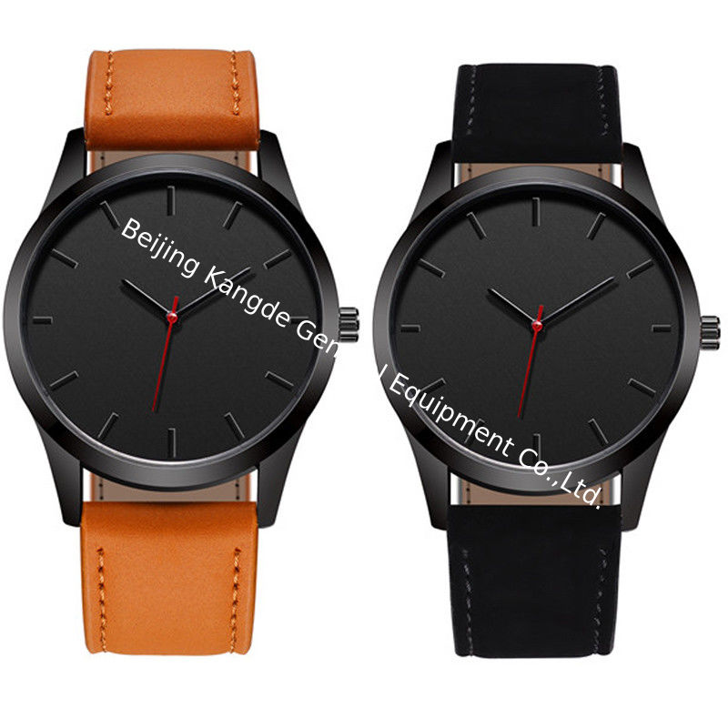 WJ-7126 China Wal-Joy watch factory hot selling leather men handwatches big face simple casual wristwatches