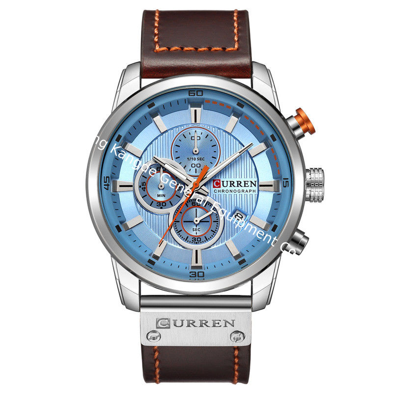 CURREN-8291 China Direct Factory Leather Watch CURREN Sport Watches