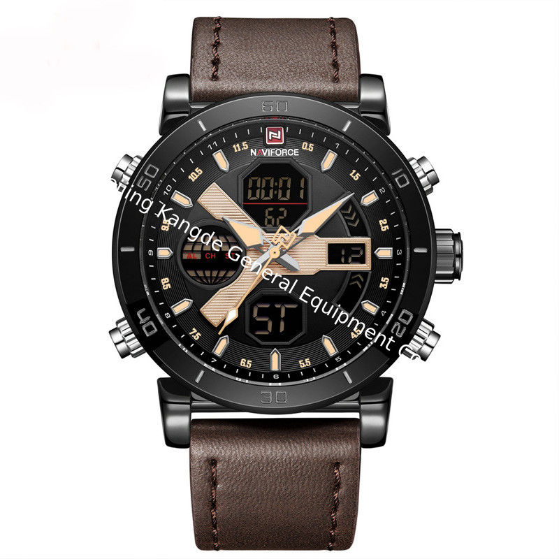 WJ-7602 Leisure and Fashion Classic European and American Men's Wrist-watch Waterproof Calendar Large Dial Sport Watch