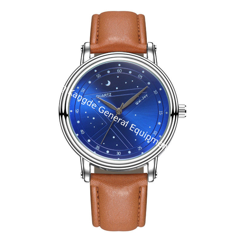 WJ-8109 Fashion Leather Wristwatch Waterproof Simple Popular Male watch Can Accept Small MOQ OEM Watch