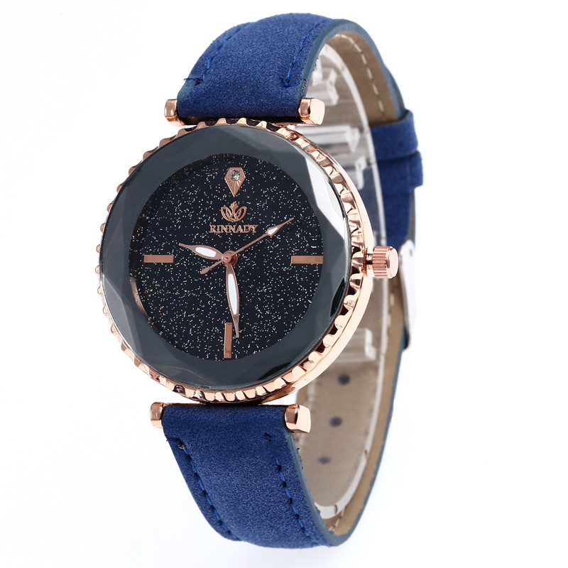 WJ-7979 New Fashion  Ladies Leather Strap  Quartz Wrist Watch