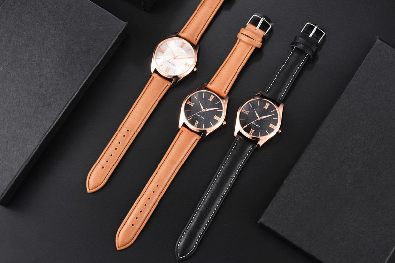 WJ-8104 Waterproof Quartz Wristwatch Leisure Fashion Business Men's Watch Popular Small MOQ OEM Watch
