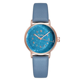 WJ-8448 Fashion Woman Good Quality Many Colors White Band Women Leather Watch